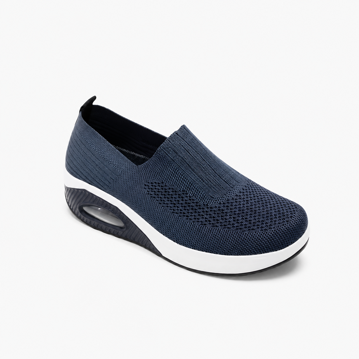 Damen Orthopädische Slipper Dunkelblau - Dämpfender Komfort Fit - Rosesamour