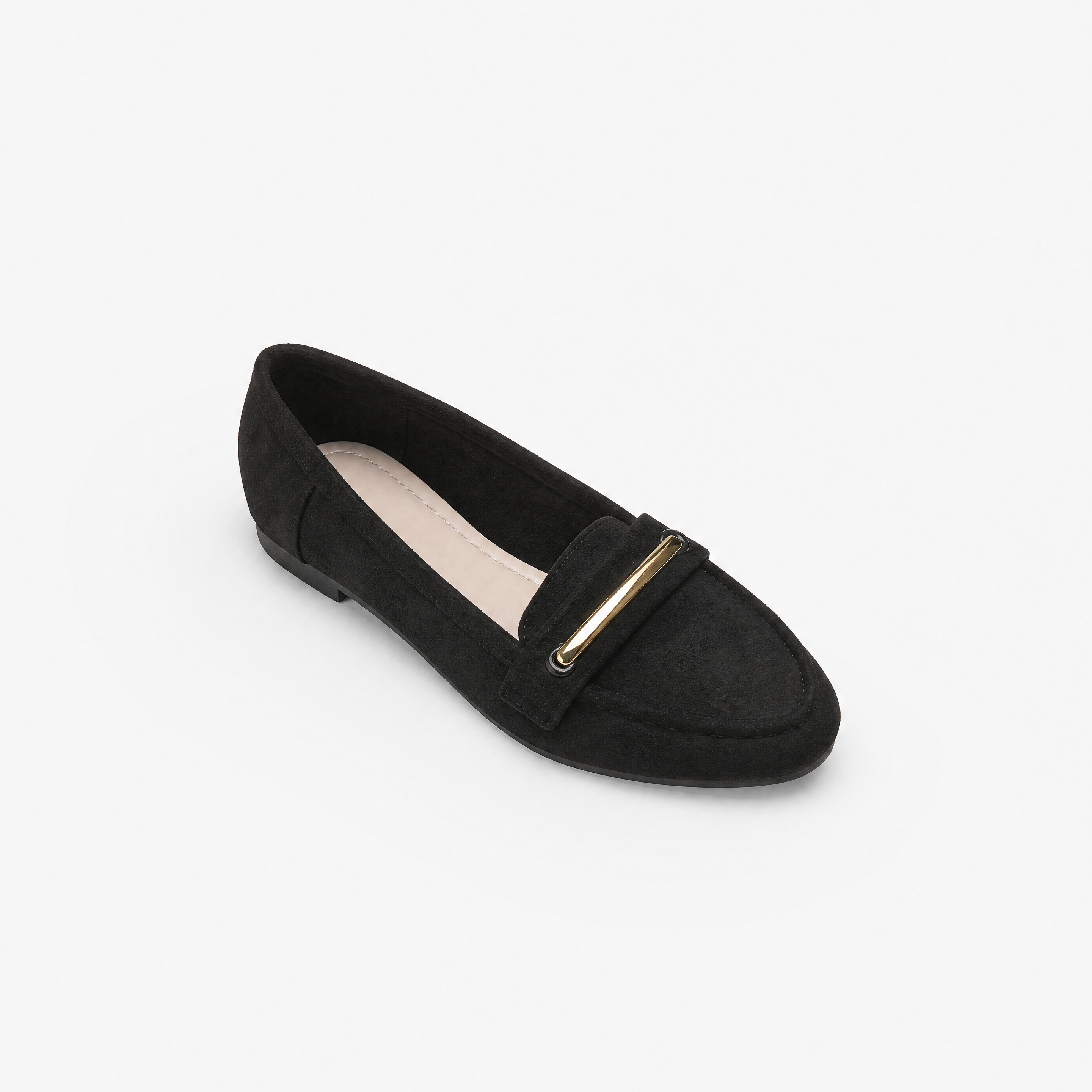 Damen Slipper Loafer Schwarz - Elegante Passform Komfortabler Freizeit Look - Rosesamour