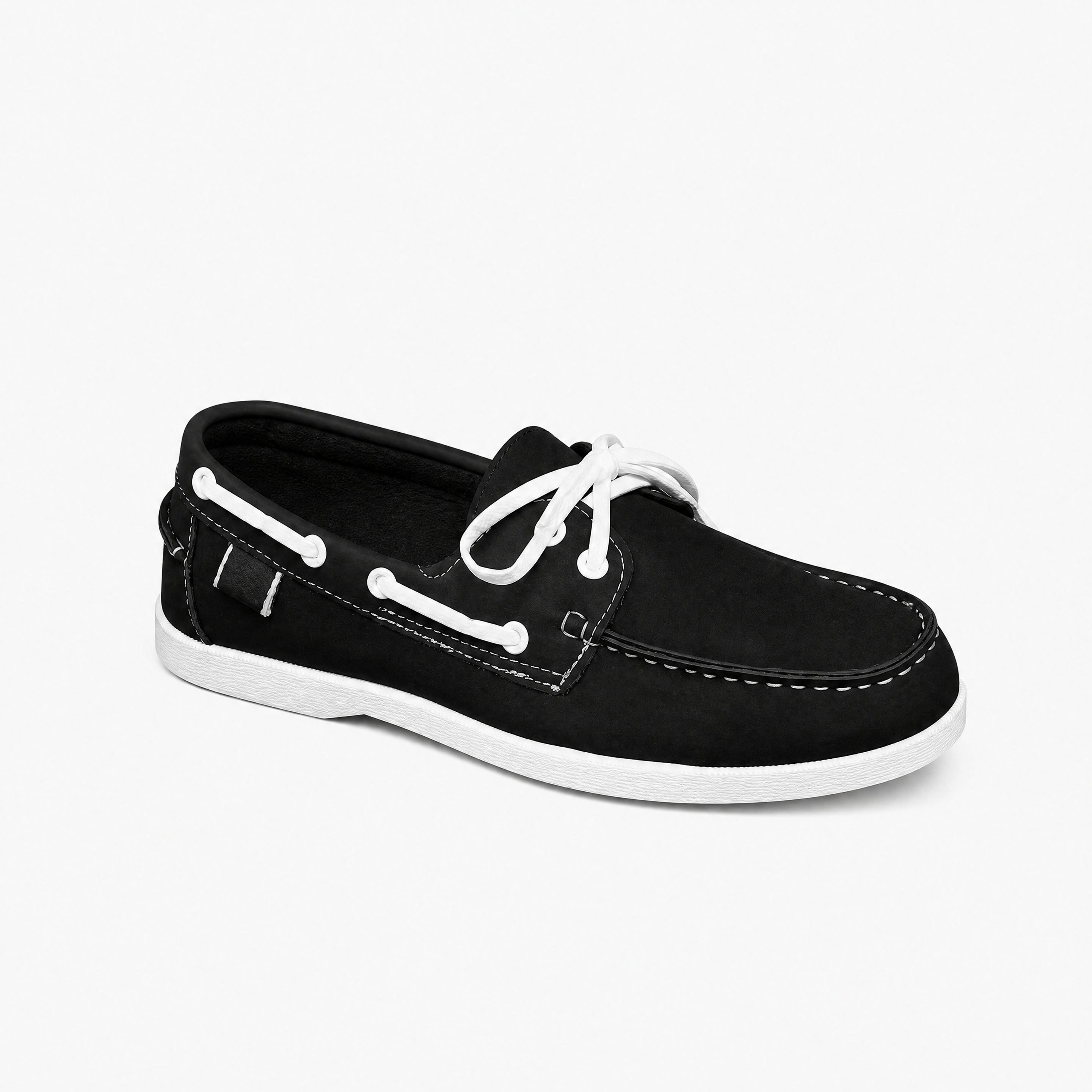 Herren Loafer Schwarz Schnürschuhe - Komfortable Passform Moderner Freizeit Look - Rosesamour