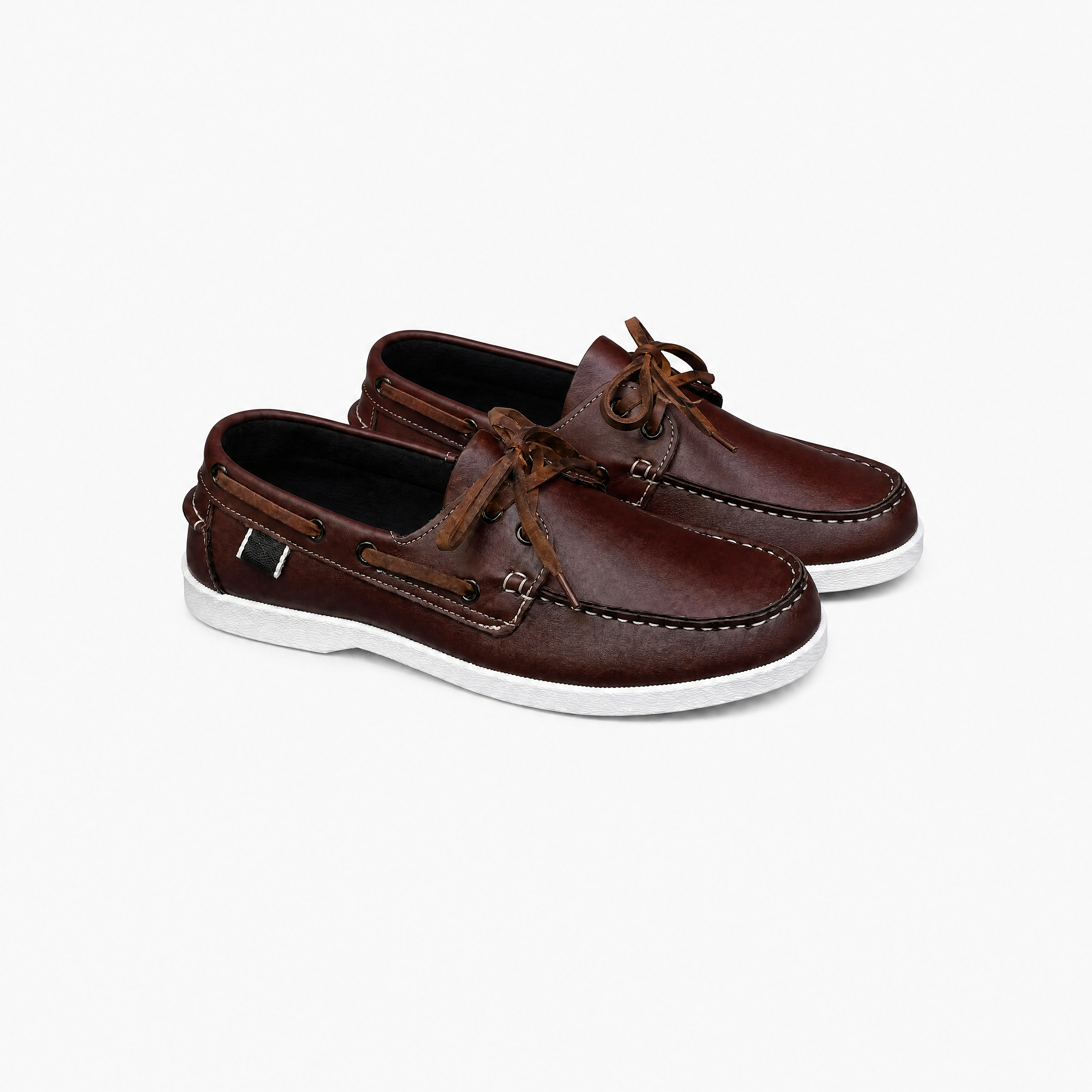 Herren Loafer Braun Schnürschuhe - Komfortable Passform Moderner Freizeit Look - Rosesamour